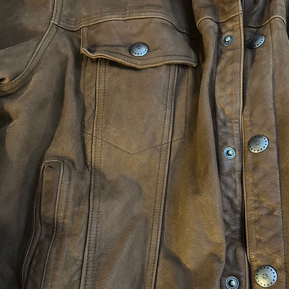 Pendleton Brown Leather Jacket - image 7